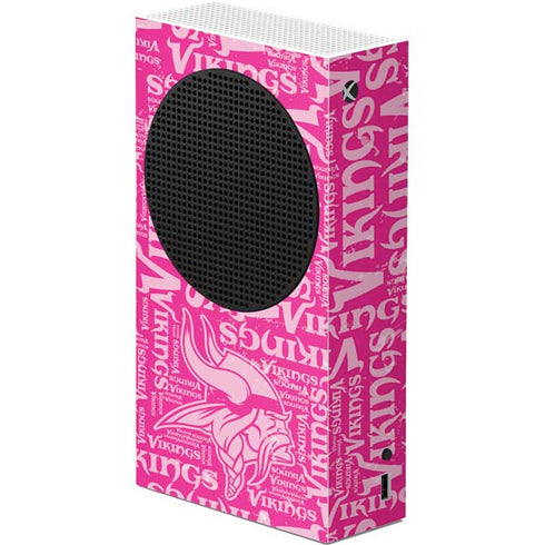 NFL Minnesota Vikings - Blast Pink Xbox Series S Console Skin